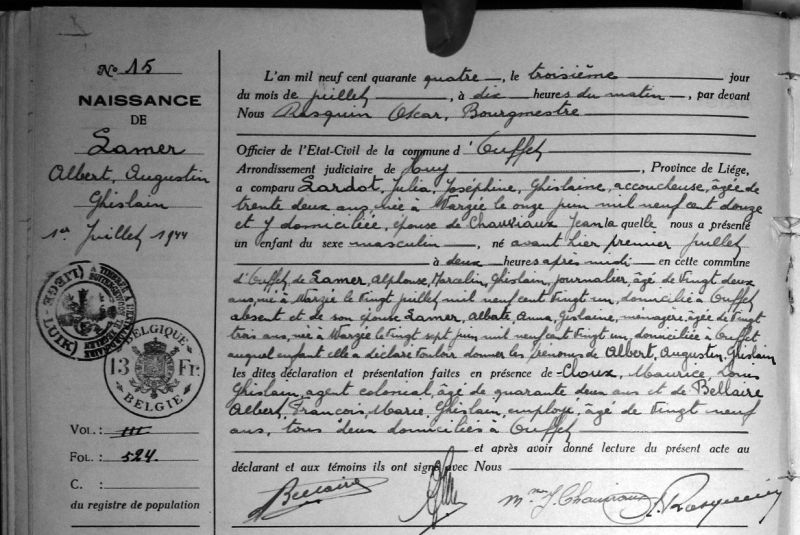 Fichier:Lamer Albert °.jpg