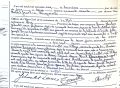 Décès d'Andrée Lejeune le 02/06/1965