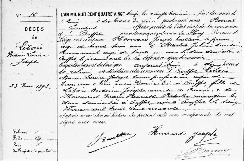 Fichier:Libois Marie acte de +(enfant).jpg