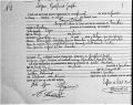 Acte de naissance de Godefroid Lizen à Grandhan le 28.01.1889