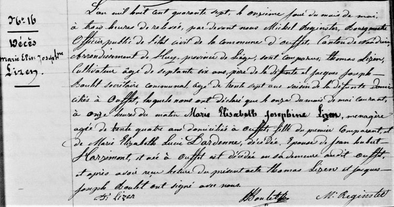 Fichier:Lizen Marie Elisabeth Joséphine acte de +.jpg