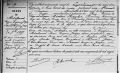 Décès de Marie Joseph dite Eugénie Médard le 30.09.1899 à Ouffet