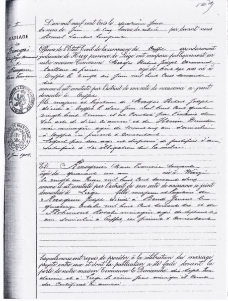 Fichier:Magis Hubert dit Armand X Rasquin 1 acte de 00.jpg