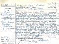 Décès de Jacques dit Marcel Magis le 08/11/1963
