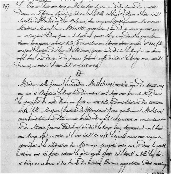 Fichier:Minette Mathieu Marie Louis X Melchior 1 acte de 00.jpg
