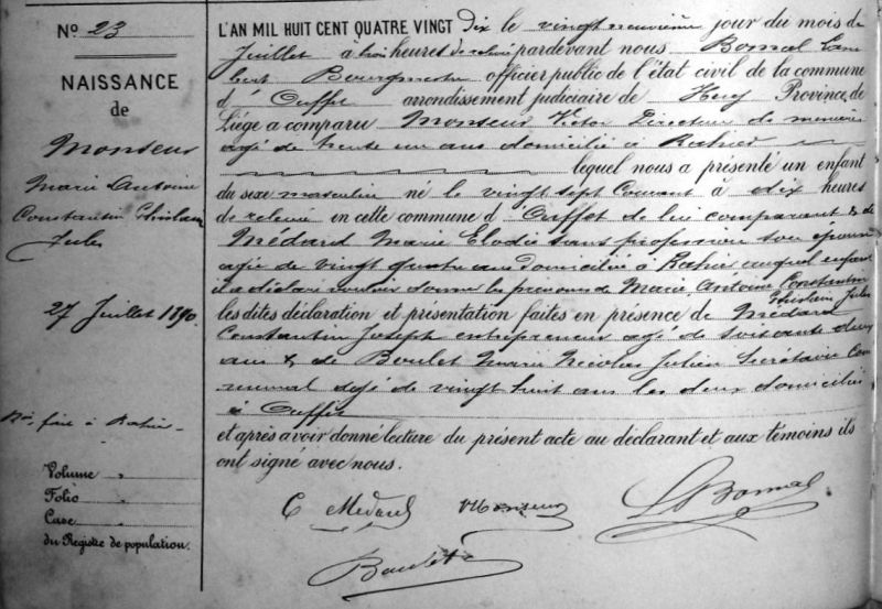 Fichier:Monseur Marie Antoine °.jpg