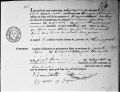 Acte de naissance de François Mouchette à Bende le 26.06.1835