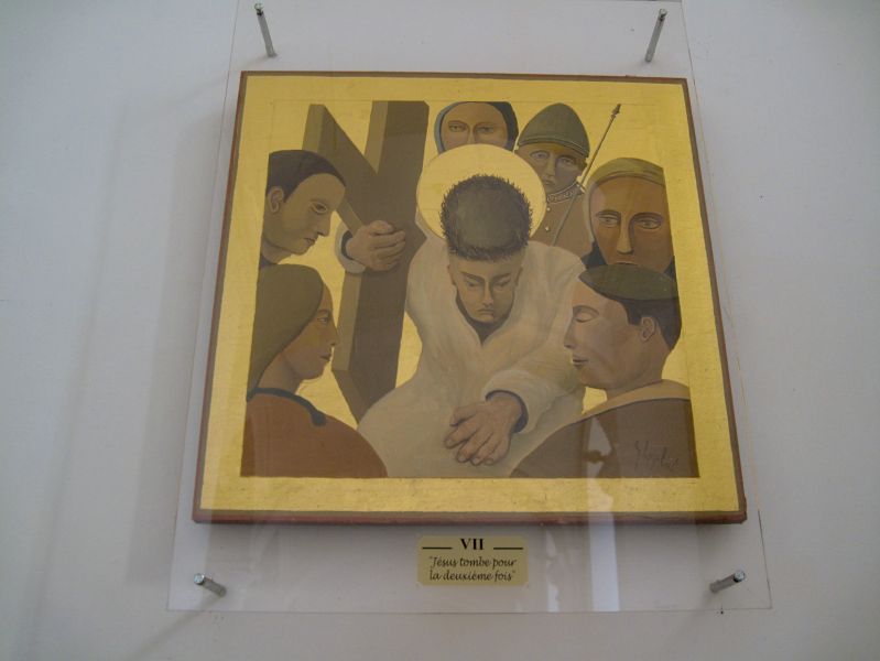 Fichier:Nouveau Chemin de Croix de l'église d'Amay.jpg