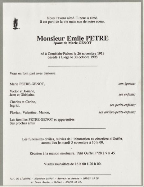 Fichier:Pêtre Emile ép. Genot marie.JPG