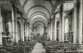 Vue de l'intérieur de l'église vers 1950