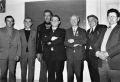 Remise de la médaille d'argent de Saint Lambert à monsieur Abel Garroy 12/1976______ Voir les noms