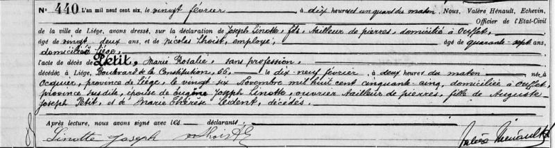 Fichier:Petit Marie Rosalie acte de +.jpg