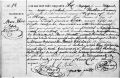 ° de Marie Thérèse Petit à Ocquier le 15.04.1856