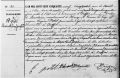 Acte de naissance de Marie Petit le 24.08.1859 à Ouffet.