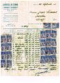 Un document de l'exploitant en 1946 A.Robberecht - J.Willemsens et Cie