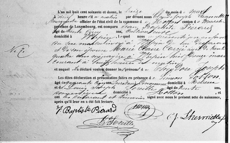 Fichier:Pierard Théodore acte de 0.jpg