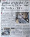 Le journal "La Meuse" du 31/12/2022