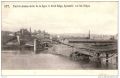 Pont du Chemin de fer dynamité par les belges