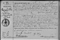 Acte de naissance de Marie Renaville à Aywaille le 29.08.1889