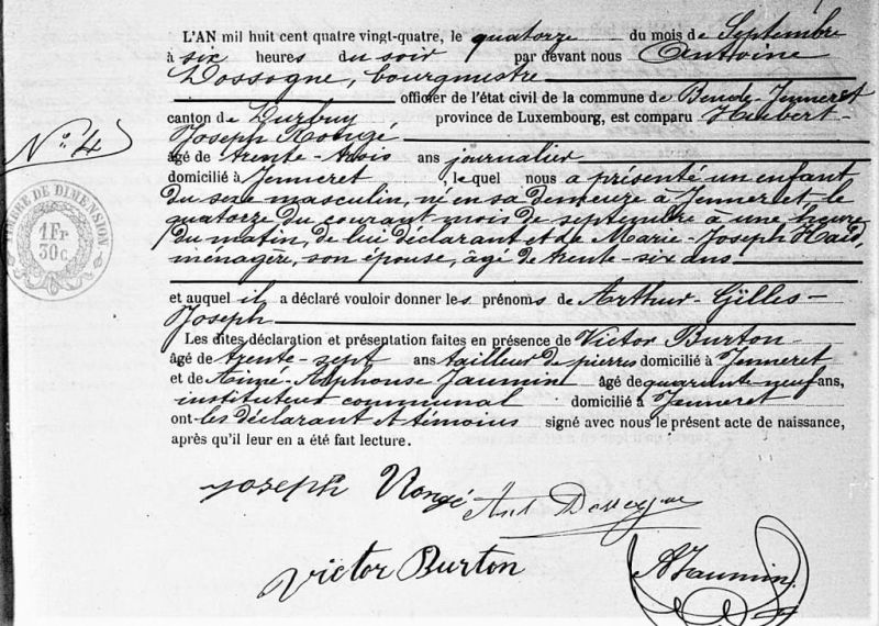 Fichier:Rongé Arthur acte de 0.jpg