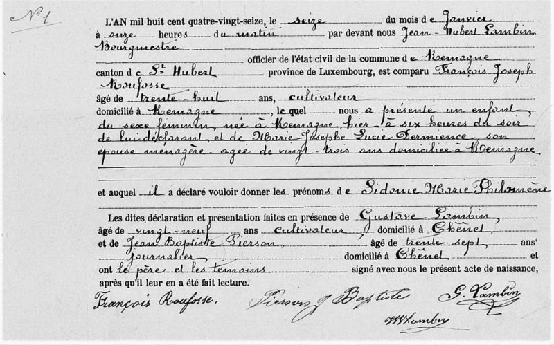 Fichier:Roufosse Sidonie acte de 0.jpg