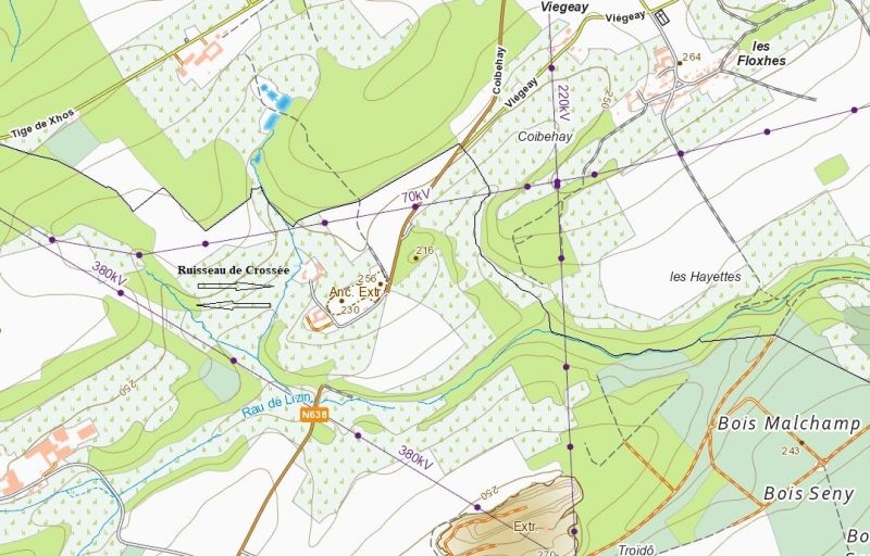 Fichier:Ruisseau de Crossée Carte.jpg