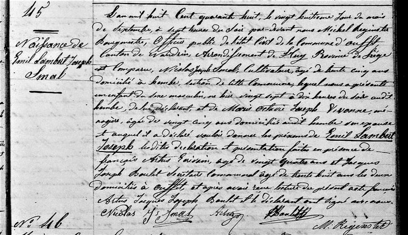 Fichier:Smal acte de 0 1848.jpg