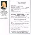 Décès du docteur Paul Stasse et de son épouse.