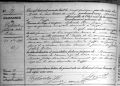 Naissance de Juliette Sylvestre le 23/10/1898