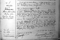 Décès de Marie Thomas le 25/06/1942