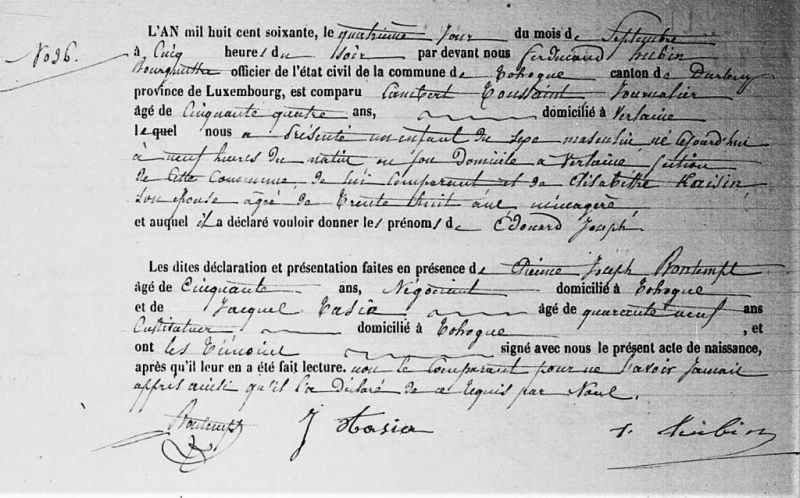 Fichier:Toussaint Edourad acte d 0.jpg