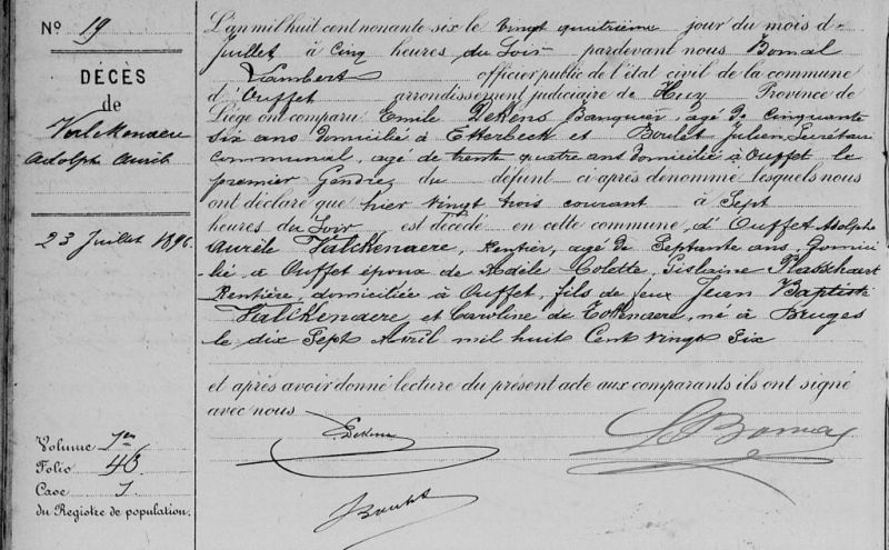 Fichier:Valckenaere Adolphe acte de †.jpg