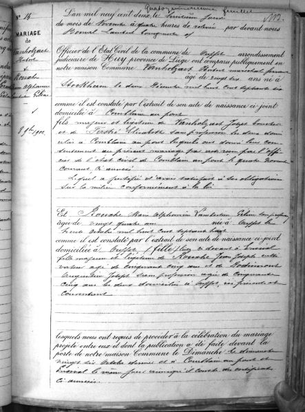Fichier:Vanholzaet Hubert X Rouxhe Marie Alphonsine.jpg