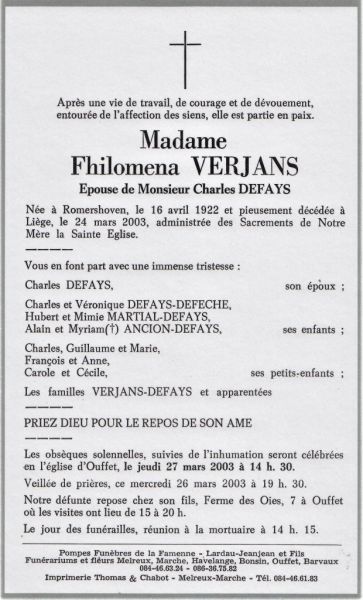 Fichier:Verjans Fhilomena ép. Defays Charles.JPG