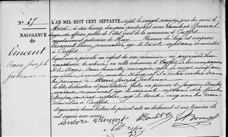 Fichier:Vincent Marie Julienne acte de 0.jpg