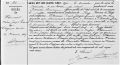 Acte de décès de Victor Warnier le 30.12.1887 à Ouffet