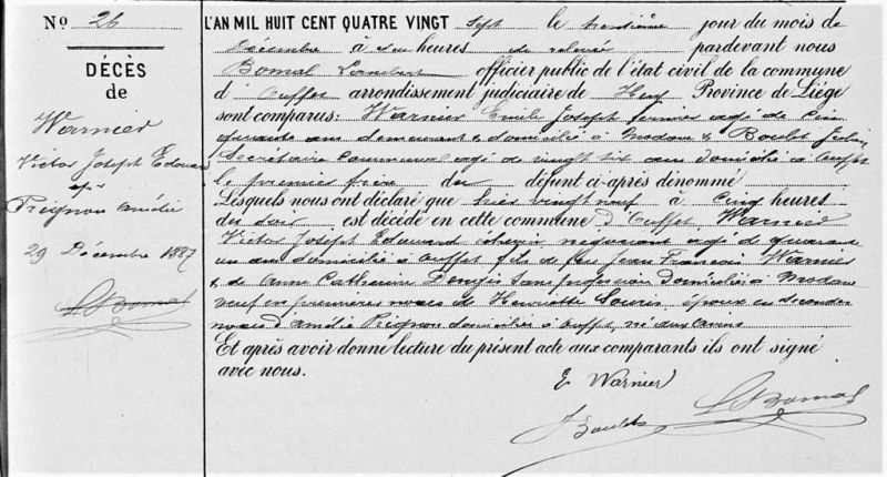 Fichier:Warnier Victor acte de +.jpg