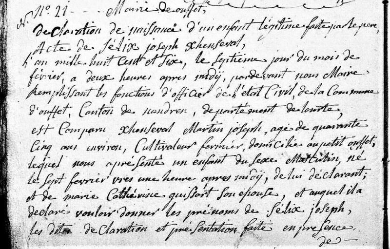 Fichier:Xhenseval Félix acte de 0.jpg