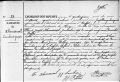 Acte de naissance lambert Xhenseval le 17.08.1838 à Ouffet