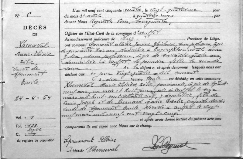 Fichier:Xhenseval Marie Thérèse dite Zélie †.jpg